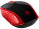 Беспроводная мышка HP 200 3 кН 1000 dpi Black-Red (2HU82AA) - изображение 2