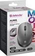 Беспроводная бесшумная мышка Defender Auris MB-027 USB 3 кН 1600 dpi Grey (52029) - изображение 6