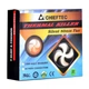Вентилятор кулер для корпусу Chieftec AF-0825PWM 80мм 4PIN PWM Black (AF-0825PWM) - зображення 5