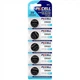 Батарейка таблетка PKCELL CR2025-5B CR2025 3.0V Lithium Power 5 шт - зображення 1
