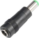Перехідник живлення S1020 з DC 5.5x2.1мм на DC 6.3x3.0мм Black - зображення 1