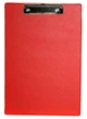 Планшет с клипом 4OFFICE А4 PVC, красный, 4-257-1 - изображение 1