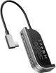 Док-станция хаб Baseus USB3.1 Type-C to HDMI USB 3.0x3 TF SD Type C PD 3.5mm Dark Grey (CAHUB-WJ0G) - изображение 1