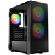 Корпус для компьютера LogicConcept ARYA MESH+GLASS ARGB ATX без БП 2x140мм + 1x120мм (EB34CBF57687) - изображение 1