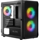 Корпус для компьютера LogicConcept PORTOS MESH+GLASS mATX без БП 3x120mm ARGB (3667DA4B6E49) - изображение 5