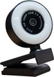 Веб-камера OKey WB230 FHD 1080P LED підсвітка USB 2.0 Black - зображення 2