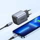 Зарядний пристрій адаптер Ugreen CD294 GaN 2xUSB-C 45W 25W+20W PD Grey (90573) - зображення 3
