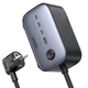 Зарядное устройство адаптер станция Ugreen CD270 4xUSB 100W Nexode Pro 3хUSB-C+USB-A Black-Grey (60167) - изображение 3