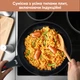 Набір зі сковорідок Smart Fry 26 см, 28 см та сковорідка для млинців 24 см + ПОДАРУНКИ: ополоник, лопатка та картоплемялка - зображення 6