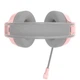Проводные игровые наушники с микрофоном XTRIKE ME GH-515P USB+3.5мм RGB Pink-Grey - изображение 6