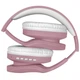 Беспроводные наушники с микрофоном Defender FreeMotion B525 Bluetooth Pink-White - изображение 3