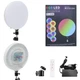 Лампа RGB LED CS-2600, с возможностью смены цветов, на дистанционном управлении, круглая - изображение 1