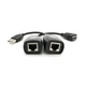 Подовжувач USB 2.0 сигналу F/UTP до 50 метрів, RJ-45 to AM + RJ-45, Blister Q100 - зображення 1