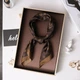 Жіноча хустка бандана шарф пов'язка на шию сумку голову Honey Fashion Accessories коричневий (12-180) - зображення 5