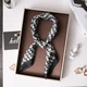 Женский платок бандана шарф повязка на шею сумку голову Honey Fashion Accessories черный (12-178) - изображение 2