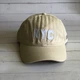 Бейсболка NYC кепка панамка головные уборы Honey Fashion Accessories 56-58 бежевый (13-48) - изображение 6