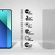 Защитная пленка для Xiaomi Redmi 13 4G гидрогелевая конфиденциальная противоударная бронепленка Anti-spy на телефон ArmorStandart защита стекла антишпион пленка (ARM78286) - изображение 2