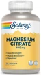 Цитрат магния, Solaray, Magnesium Citrate, 400 мг, 180 капсул - изображение 1
