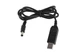 USB Кабель для роутера від повербанка з перетворювачем на 12V, DC5521 (DC 5.5x2.1mm), USB 5V->12V, 1м - изображение 2