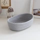 Корзина для хранения Бокс плетеный для хранения Jemma Medium Gray (AN0103466) - изображение 1