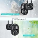 Уличная IP камера видеонаблюдения UKC CAMERA A8 WIFI IP 270/90 4.0mp поворотная с удаленным доступом - изображение 2