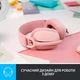 Наушники беспроводные Logitech Zone Vibe 100 Wireless (981-001224) блютуз гарнитура розовая - изображение 3