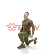 Термобілизна швидкосохнуча. Олива M(JA-09M) - зображення 6