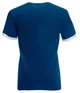 Футболка Fruit of the Loom Valueweight ringer 2XL 22 Темно-Синій / Білий (0611680222XL) - зображення 2
