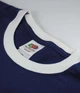 Футболка Fruit of the Loom Valueweight ringer 2XL 22 Темно-Синій / Білий (0611680222XL) - зображення 3