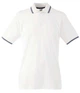 Футболка поло мужская Fruit of the Loom Premium tipped polo M Белый с темно-синим (0630320WEM) - изображение 1