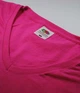 Футболка жіноча Fruit of the Loom Lady-fit v-neck XS Малиновий (061398057XS) - зображення 3
