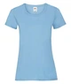 Футболка Fruit of the loom Valueweight Lady-Fit XS Голубой (61-372-0) - изображение 1