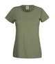 Футболка Fruit of the loom Original Lady-Fit XL Оливковый (61-420-0) - изображение 1