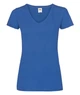 Футболка Fruit of the loom Lady-Fit v-neck XS Синій (61-398-0) - зображення 1