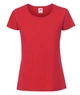 Футболка Fruit of the loom Ringspun Premium T Lady-Fit S Красный (61-424-0) - изображение 1