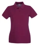 Поло Fruit of the Loom Premium polo lady-fit XL Бордовый (063030041XL) - изображение 1