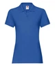 Футболка поло женская Fruit of the Loom Premium polo lady-fit XL Ярко-синий (063030051XL) - изображение 1