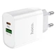 Зарядний пристрій HOCO Rapido C80A | 1USB/1Type-C, 3.1A/20W, QC/PD|з швидкою зарядкою - зображення 1