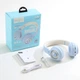 Беспроводные детские наушники HOCO W50 с RGB подсветкой |BT5.3, AUX/TF, 12h| blue - изображение 5
