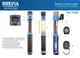 Лампа инспекционная Brevia LED телескопическая 3W COB+1W LED 300 Lm 2000 mAh Type-C (11350) - изображение 4
