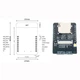 Микроконтроллер BauTech ESP32-CAM с камерой и поддержкой TF карт (1014-394-00) - изображение 2