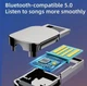 Bluetooth-ресивер ESSAGER Bluetooth 5.0 Aux Adapter Car Wireless Receiver USB to 3.5mm Jack Audio Music Mic Handsfree Car Kit Speaker Transmitter Grey (EBTEB01-JS0A) - изображение 3