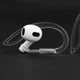 Силиконовые держатели для беспроводных наушников AirPods / ушные крючки, прозрачные (86004676) - изображение 6