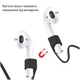 Силиконовый магнитный шнур для беспроводных наушников AirPods / нашейный ремешок, красный (107763134) - изображение 6