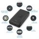 Powerbank повербанк УМБ Choetech B661-EUBK6 69600mAh PD3.0 65W USB-Cх2 Car 12V 15A DC 5-24V 2A USB 18W QI10W LED + БЖ Black - зображення 6
