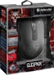 Игровая проводная мышка Defender Sleipnir GM-927 12800 dpi 6кн RGB подсветка с ковриком Black (52927) - изображение 5