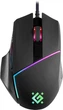 Игровая проводная мышка Defender Warfame GM-880L 12800dpi 8кн RGB Black (52880) - изображение 1