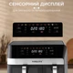 Мультипіч SOKANY SK-10034 на 11 літрів аерогриль, аерофритюрниця Чорний - зображення 2