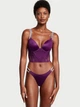 Трусики стринги женские Victoria's Secret 225763142 S Фиолетовые (1159802321) - изображение 3