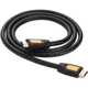 HDMI-кабель UGREEN HD101 HDMI to HDMI M-M 1 м V2.0 4K для передачи видео и аудио (614808972F6C) - изображение 6